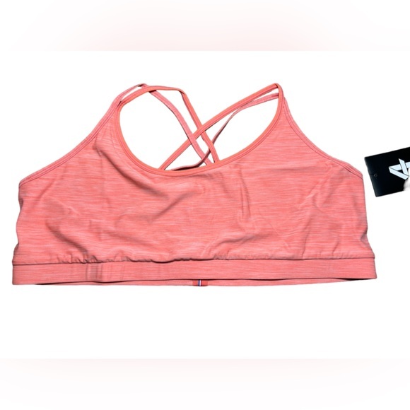 FourLaps Other - FourLaps Vitality Sports Bra activewear workout bra Blush Space Dye‎ size XXL